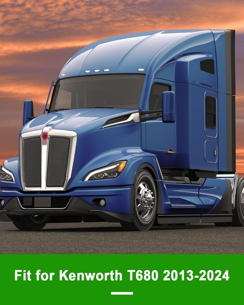 تافاسكي قفل غطاء المحرك استبدال L56-6027 HLK2201 L566027 مناسب لكينوورث T680 2013 2014 2015 2016 2017 2018 2019 2020 2021 2022 2023 2024 الجانب الأيسر أو الأيمن، حزمة واحدة - Image 2